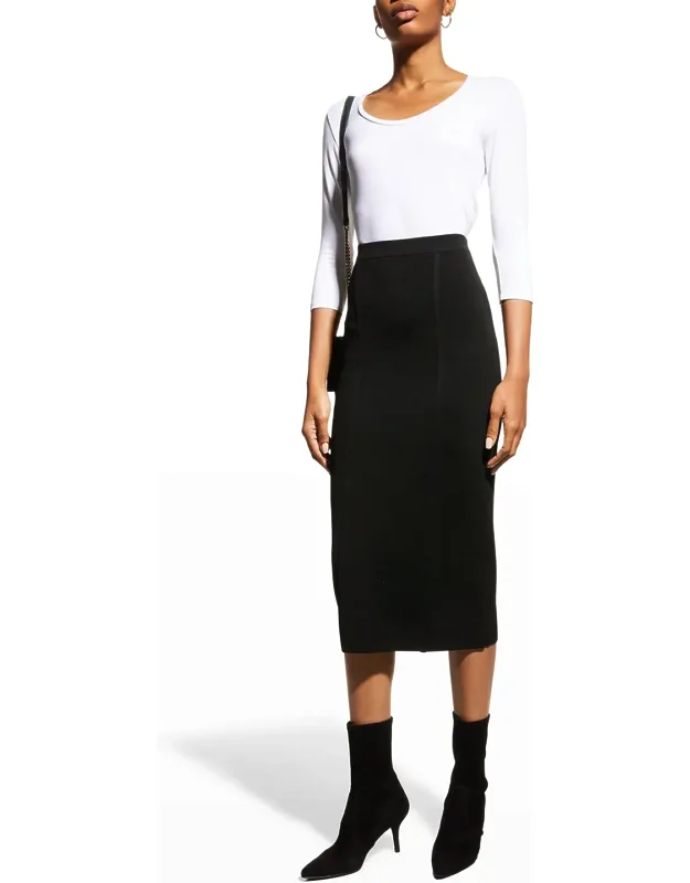 Soft Touch 3/4-sleeve Scoop-neck Top