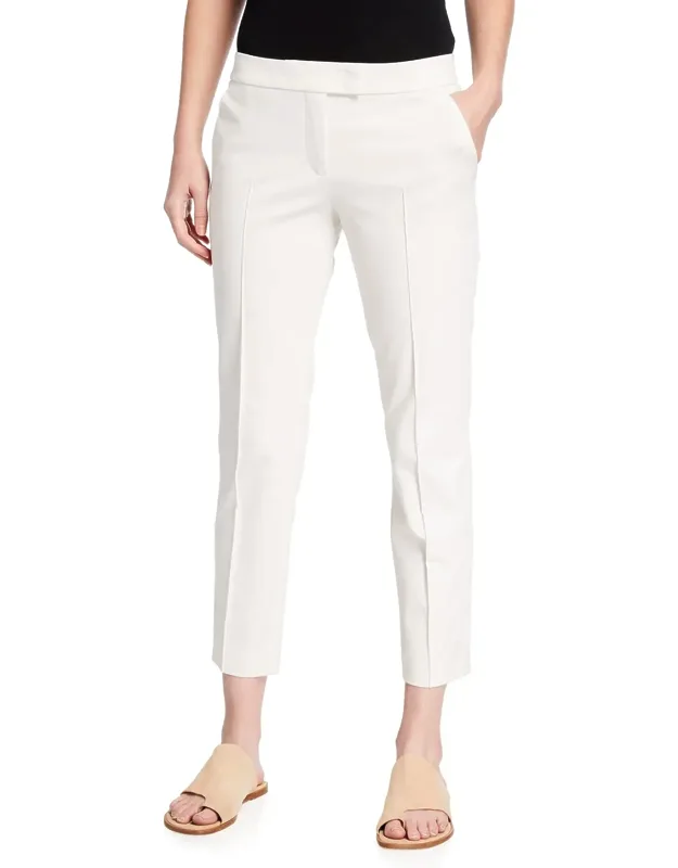 Stretch-cotton Pants