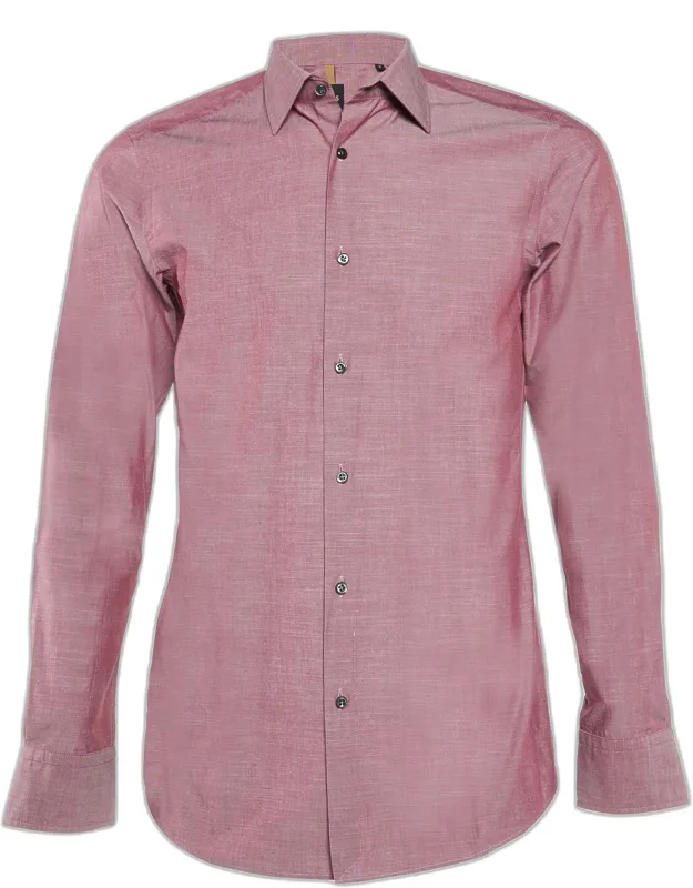 Cotton Slim Fit Long Sleeve Shirt