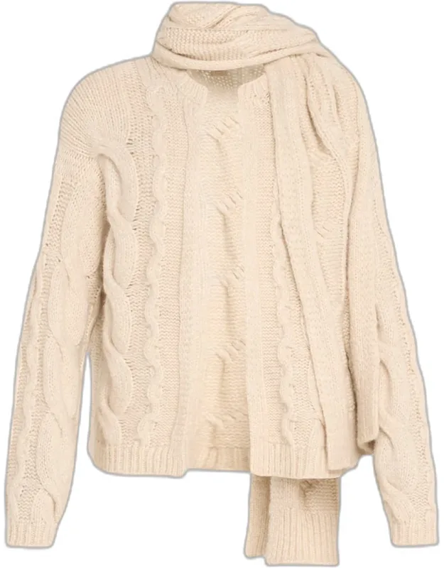 Cable-knit Sweater