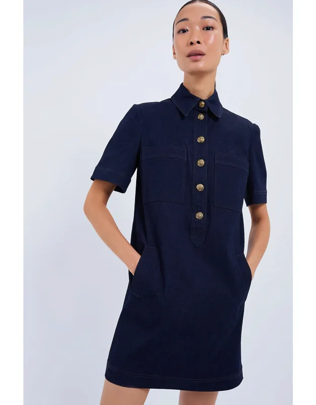 Midnight Wash Koulis Dress
