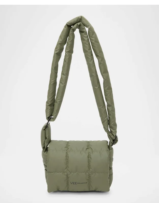 Mini Padded Nylon Messenger Bag