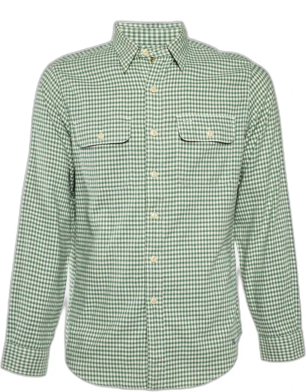 Rugby Vintage Gingham Check Cotton Shirt