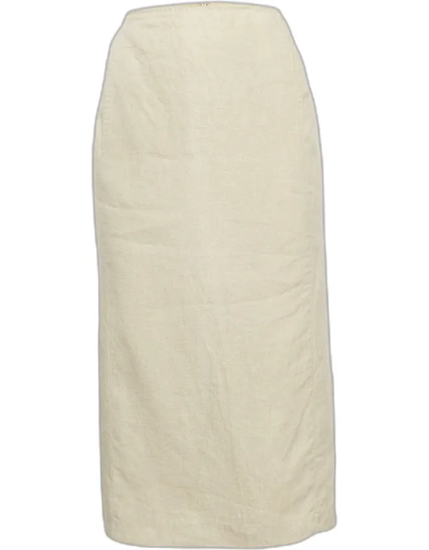 Linen Midi Skirt