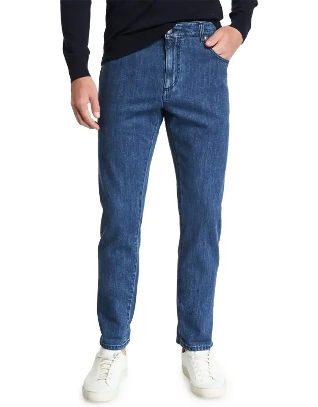 Straight-leg Jeans