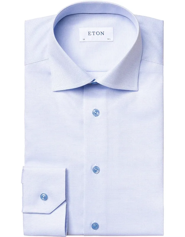 Contemporary Fit Textured Solid Shirt