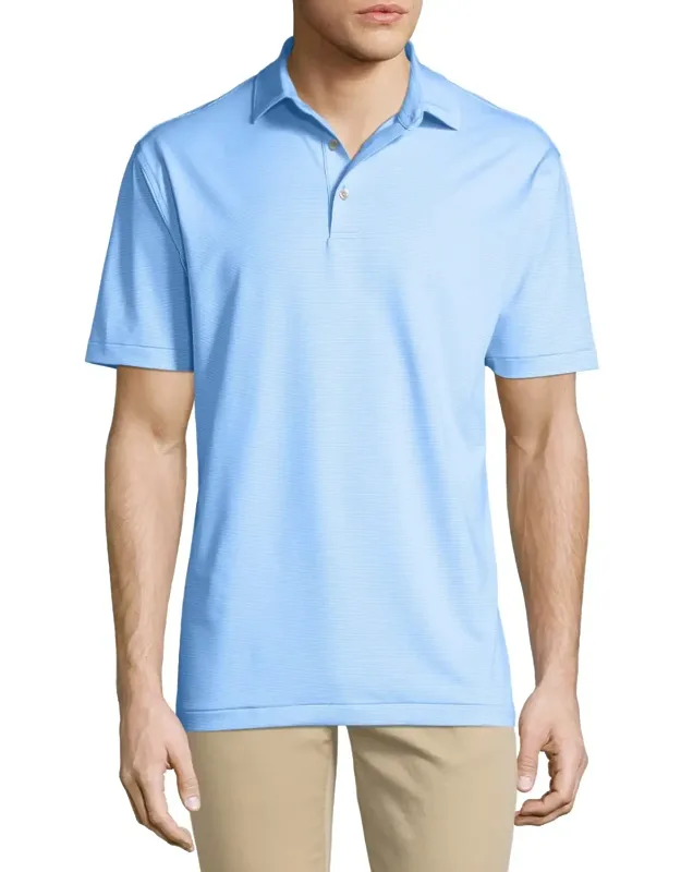 Jubilee Stripe Stretch-jersey Polo Shirt