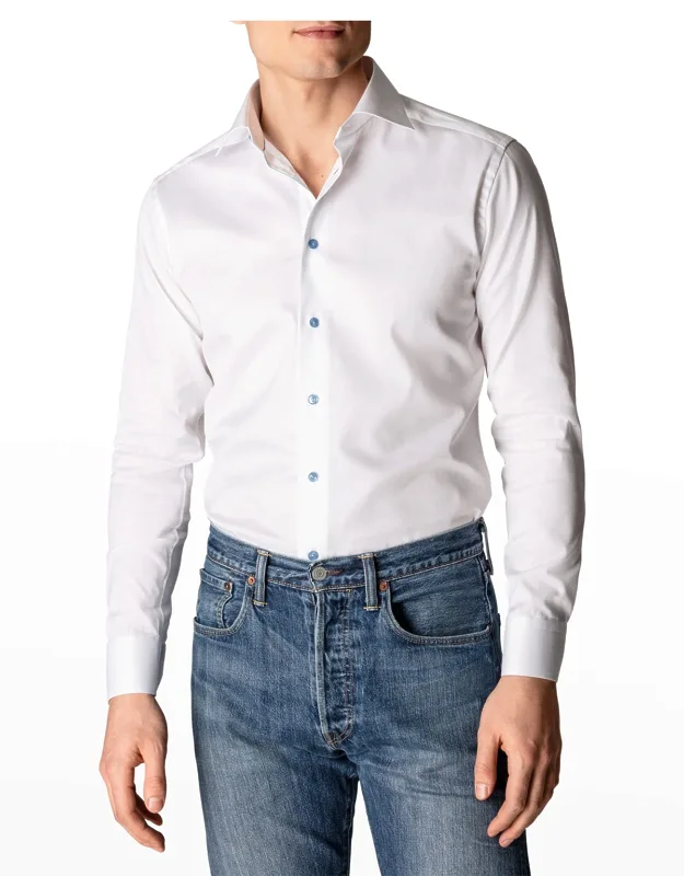 Contemporary Fit Twill Shirt