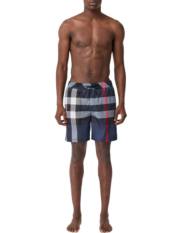 Guildes Signature Check Swim Trunks