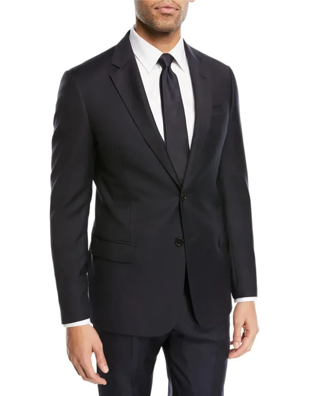 Super 130s Wool Two-piece Suit