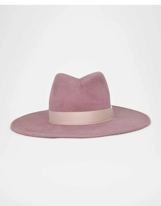 Rabbit Hair Fedora Hat