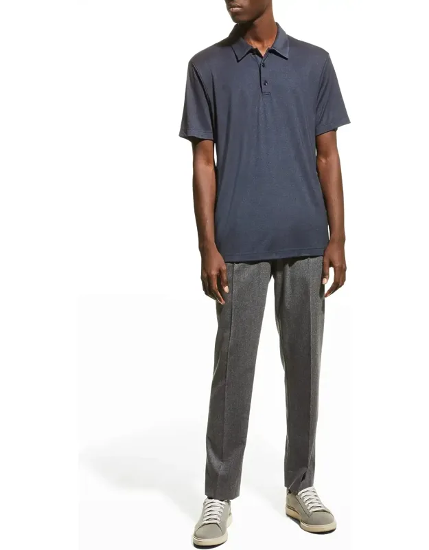 Modal Jersey Polo Shirt