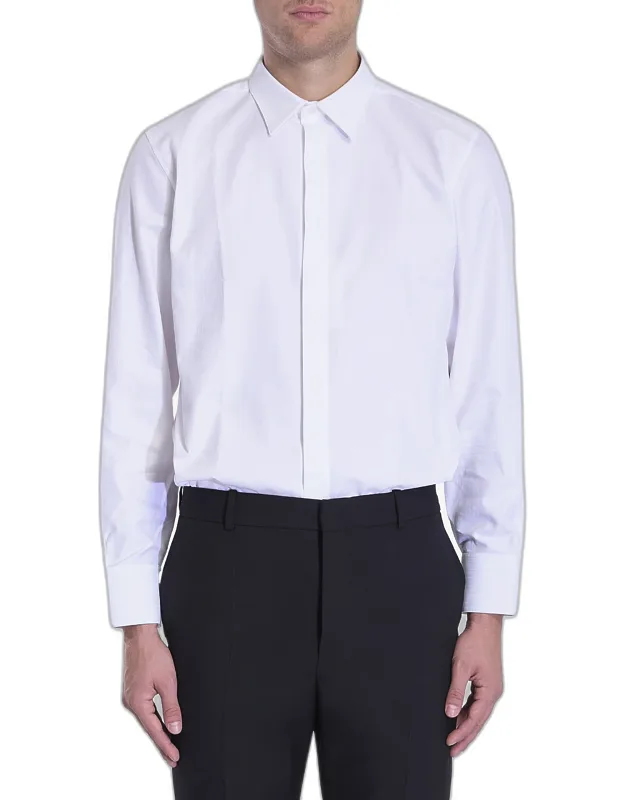 Striped Cotton Poplin Shirt