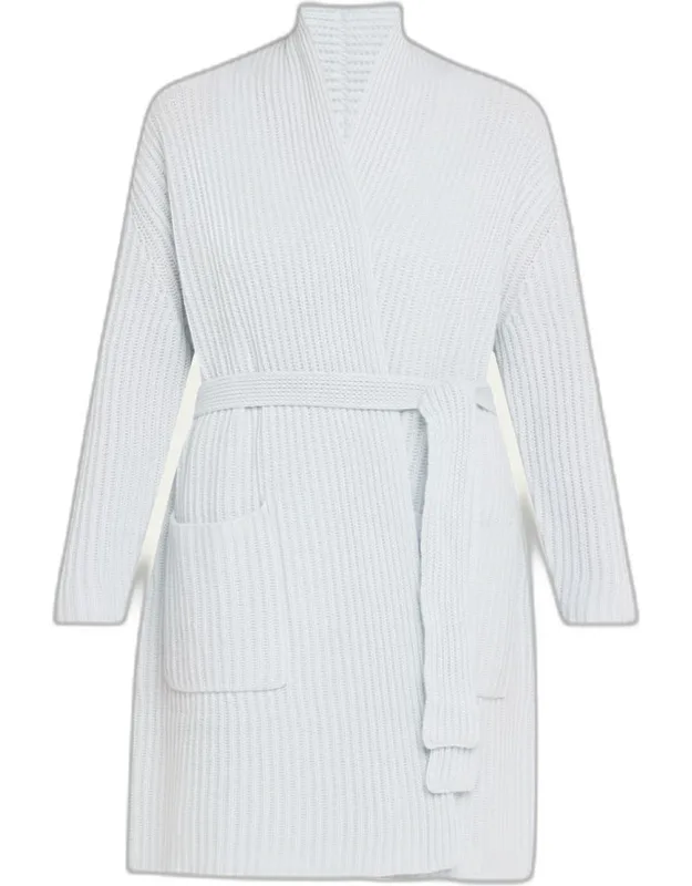 Ribbed Short Robe