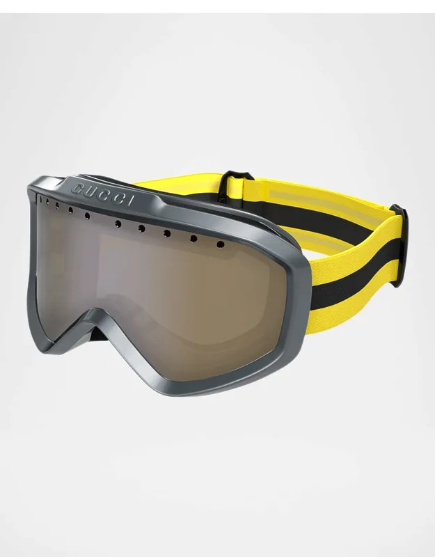 Multicolor Logo Injection Plastic Shield Sunglasses