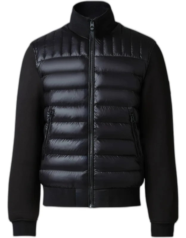 Collin Mixed-media Down Jacket