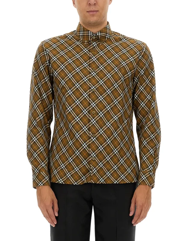 Check Shirt Model Is 185 Cm Tall