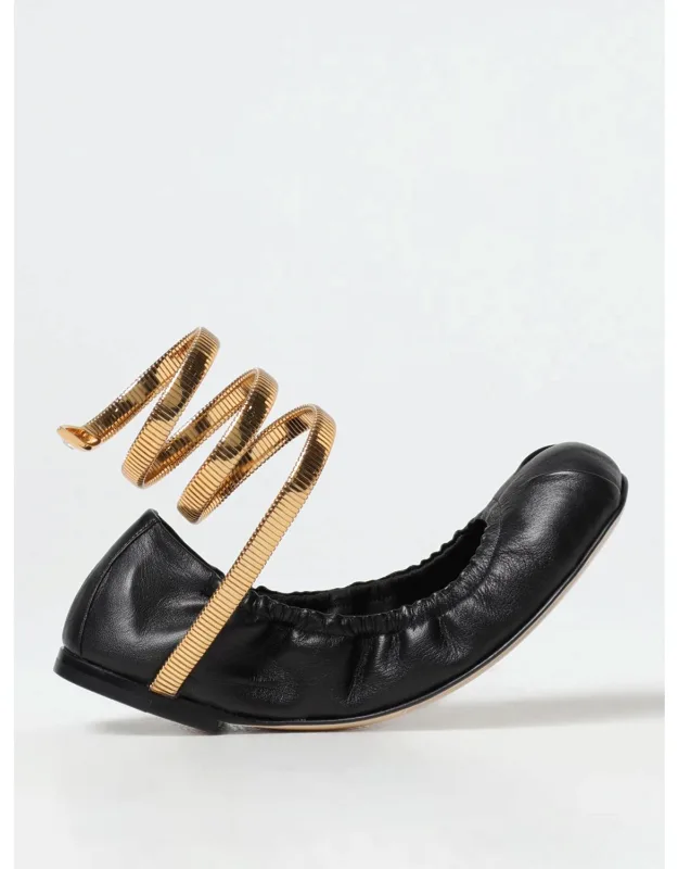 Ballet Flats In Color Black