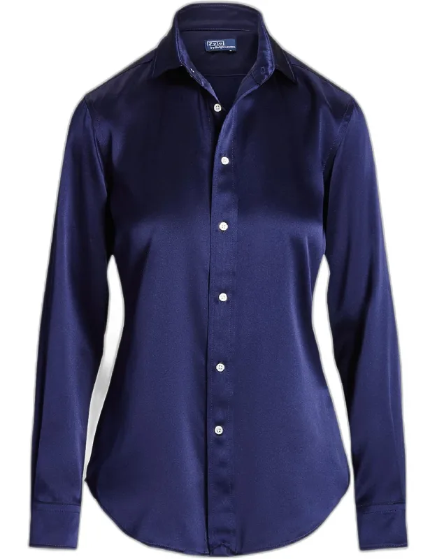Silk Charmeuse Shirt
