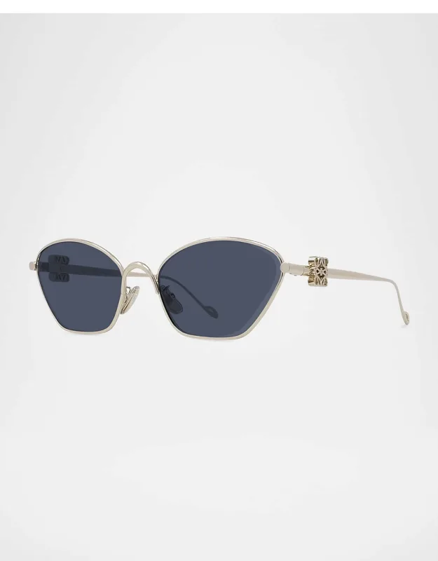 Metal Cat-eye Sunglasses