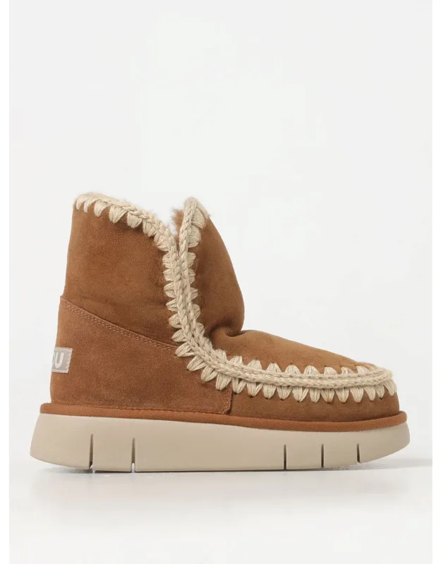 _flat Ankle Boots With Soft Lining_