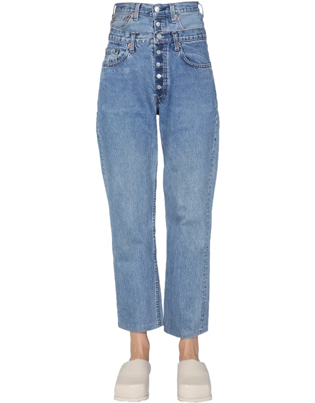 Double Waist Jeans
