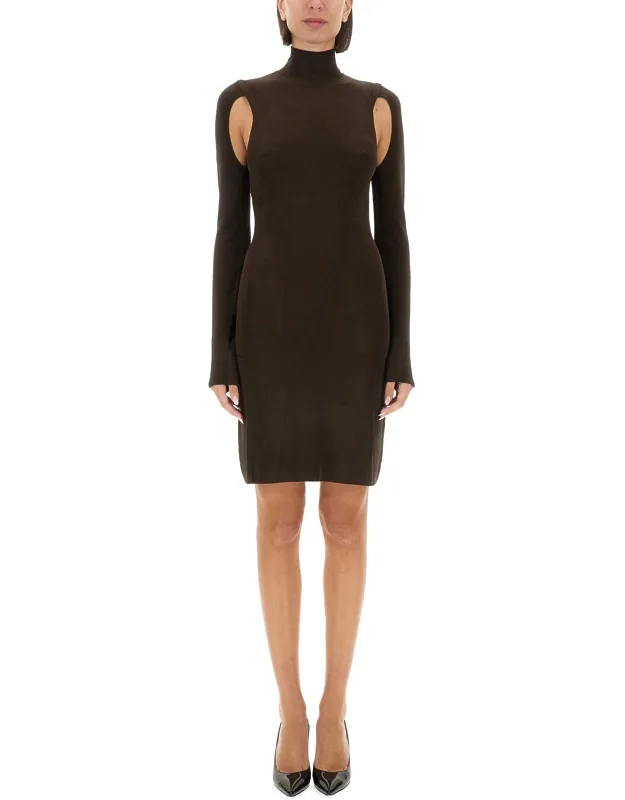 Air Turtleneck Dress