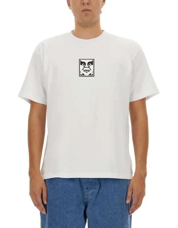 _obey T-shirt With Logo_