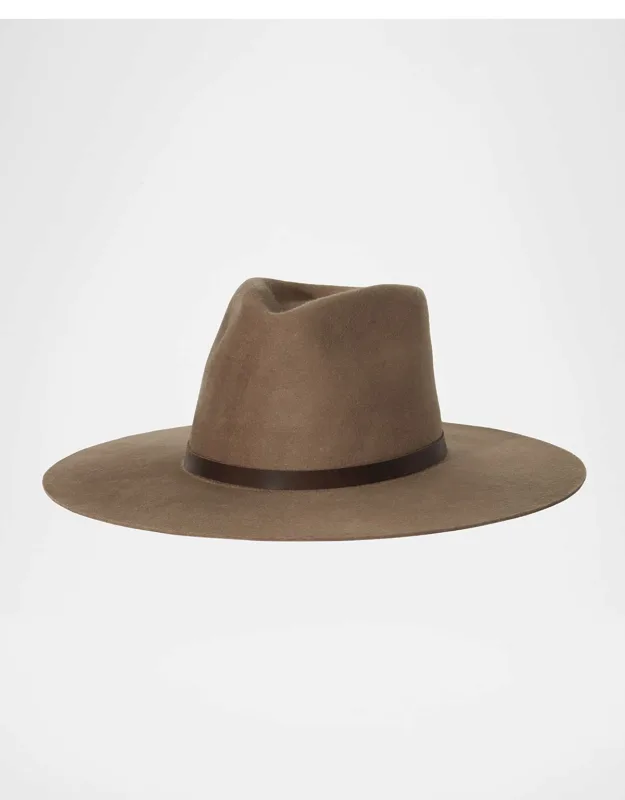 Wool & Suede Fedora Hat