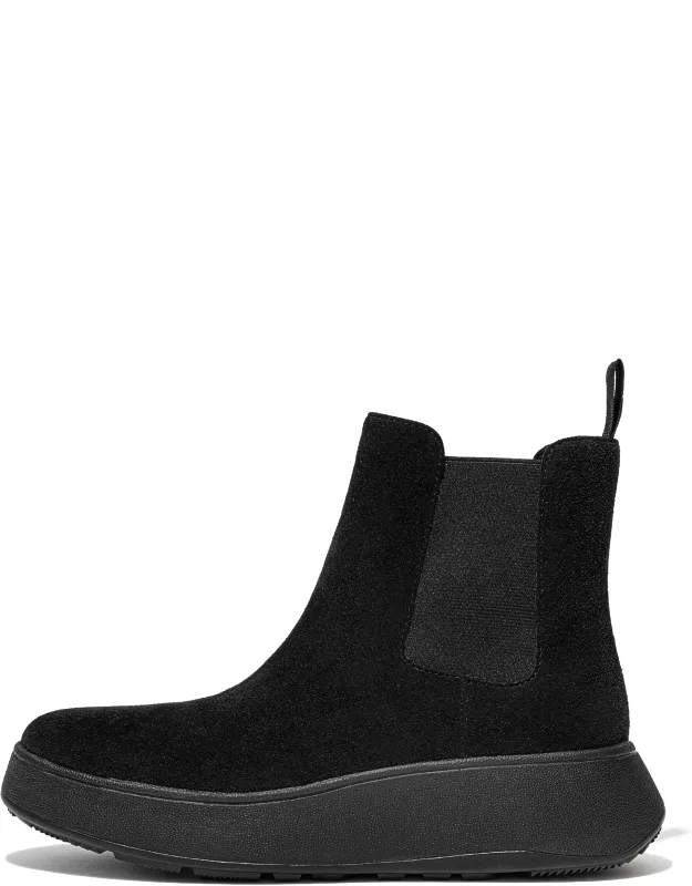 F-mode Suede Flatform Chelsea Boots, Outlet - Ergonomically Engineered, Natural Arch Support