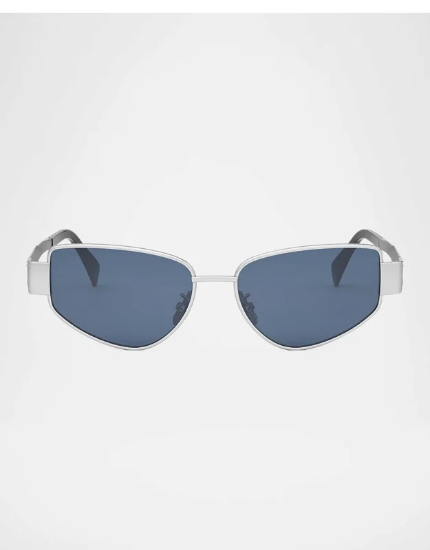 Triomphe Metal Cat-eye Sunglasses