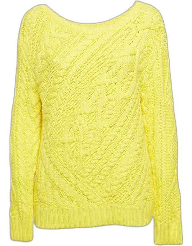 Cotton Cable Knit Sweater