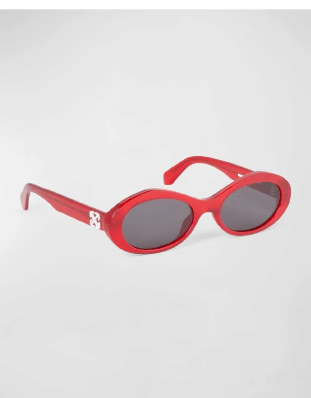 Edison Acetate Oval Sunglasses