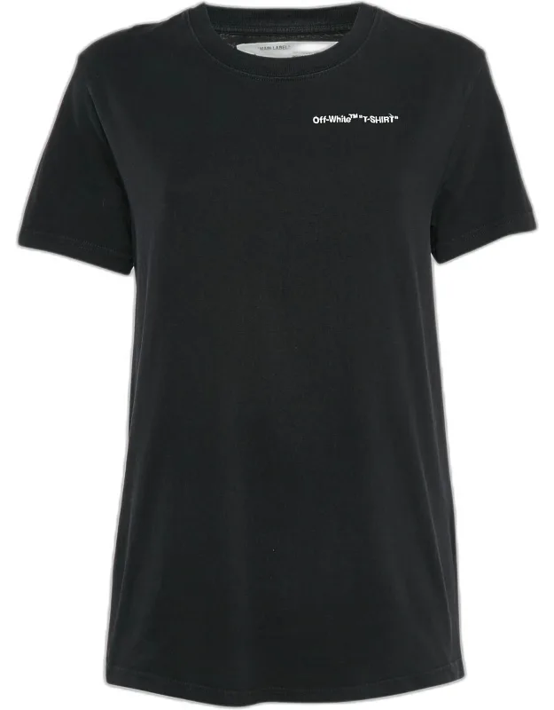 Logo Embroidered Jersey Crew Neck T-shirt