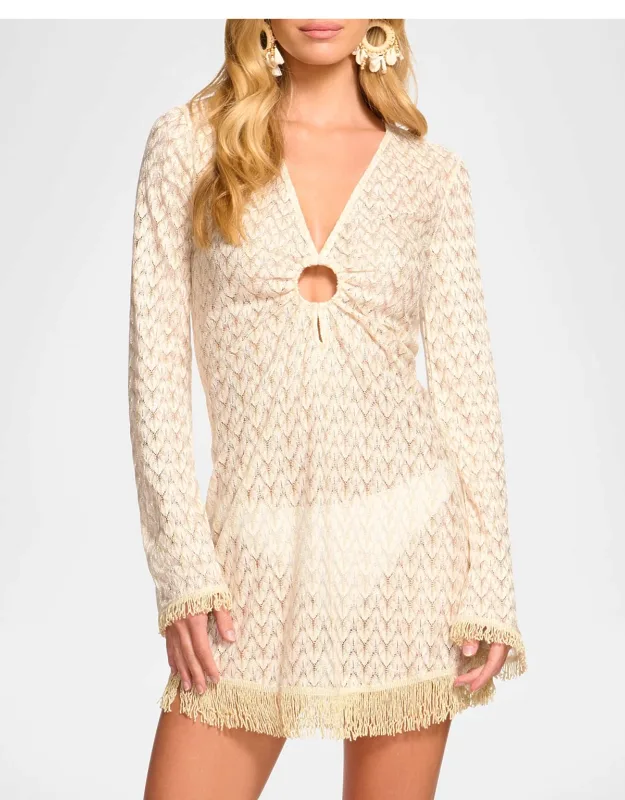 Zig-zag Mini Dress