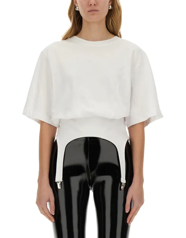 _fiorucci T-shirt With Suspenders_