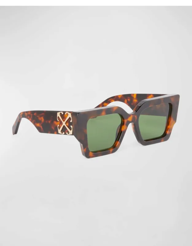 Catalina Acetate Square Sunglasses