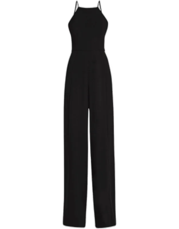 Wide-leg Halter Jumpsuit