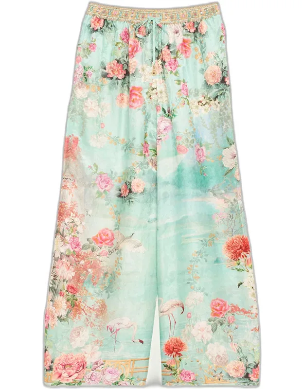 The Jewellery Museum Silk Lounge Pants