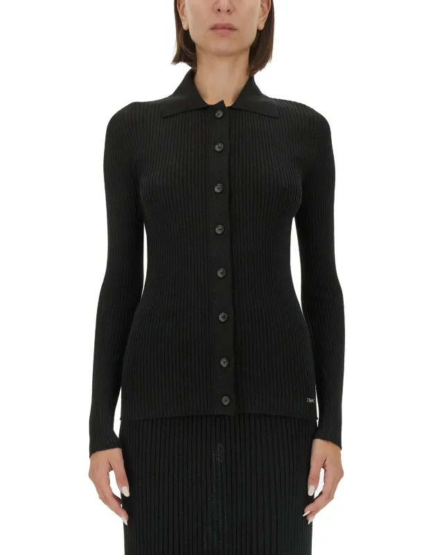 Ribbed Sweater Made In Italy