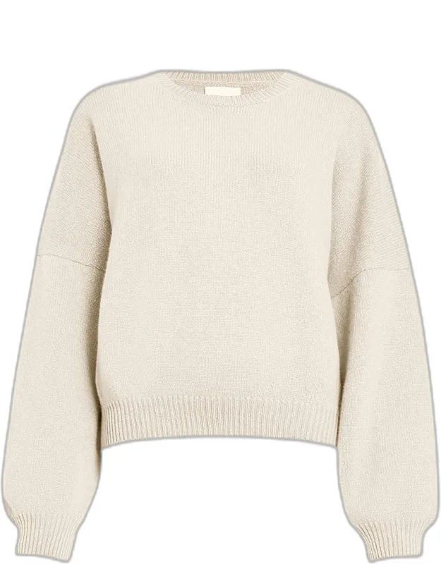 Margaux Cashmere Crewneck Sweater Dry Clean Made In Italy
