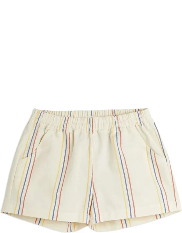Stripe Woven Shorts