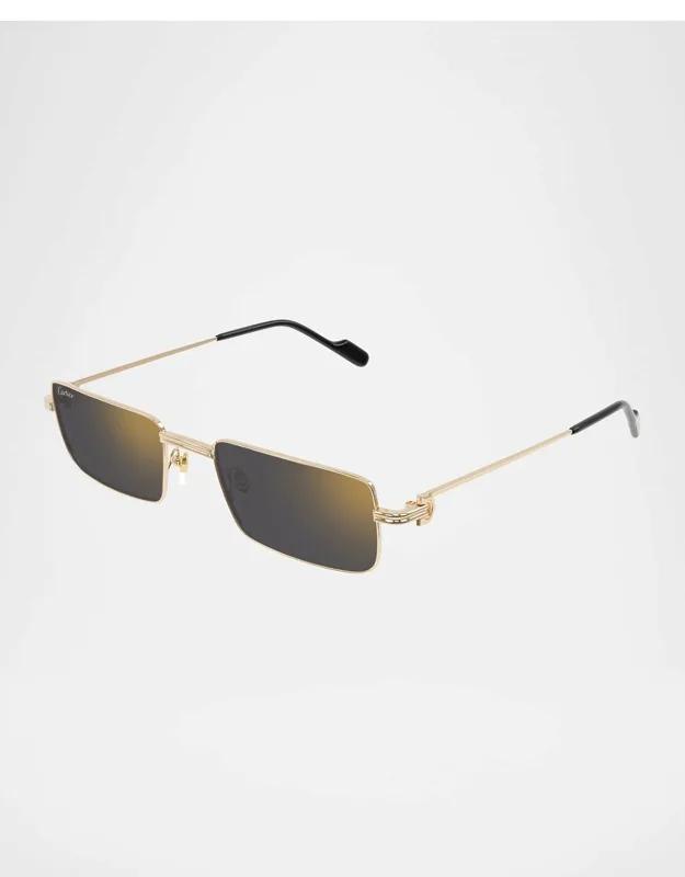 Rectangle Sunglasses With Adjustable Nose Pads And 100% Uva/uvb Protection