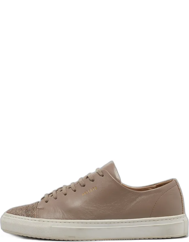 Leather Lace Up Sneakers