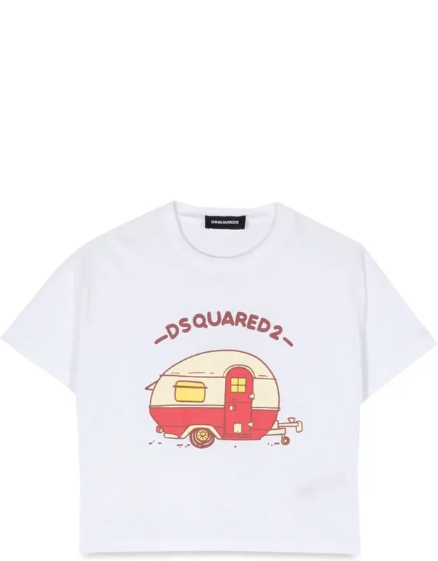 Crop Print T-shirt