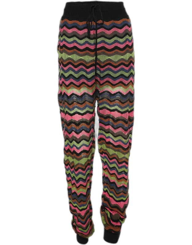 Multicolor Knit Trousers