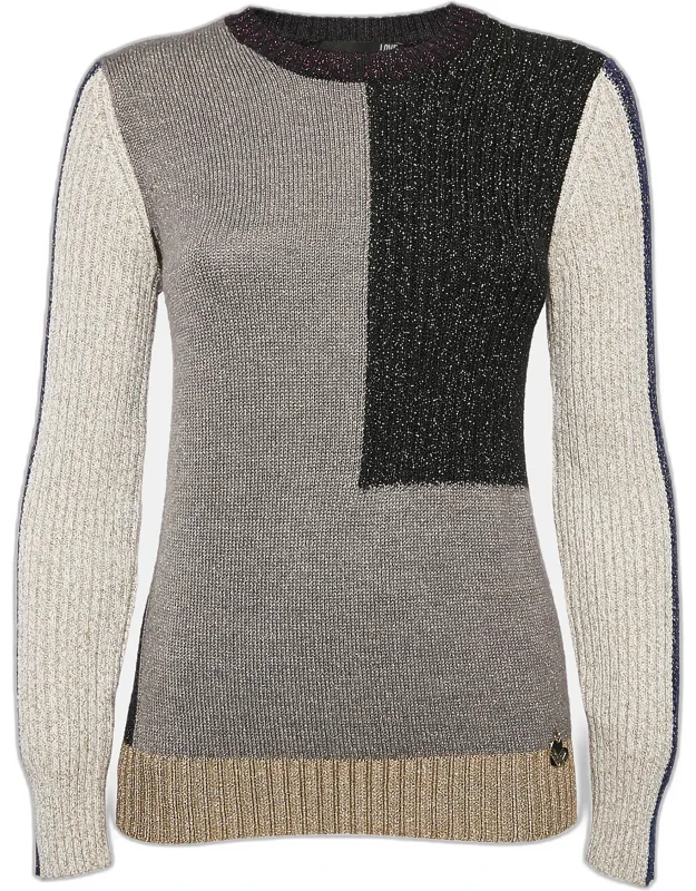 Multicolor Lurex Knit Sweater