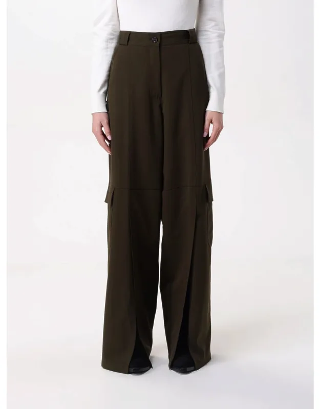 Pants Color Green