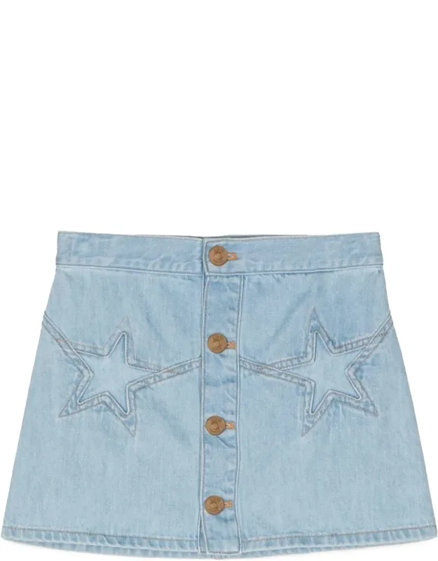 "versace Skirt Denim Made In Italy"
