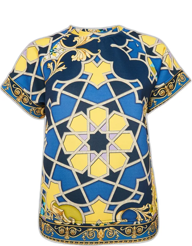 Printed Jersey Neoprene T-shirt
